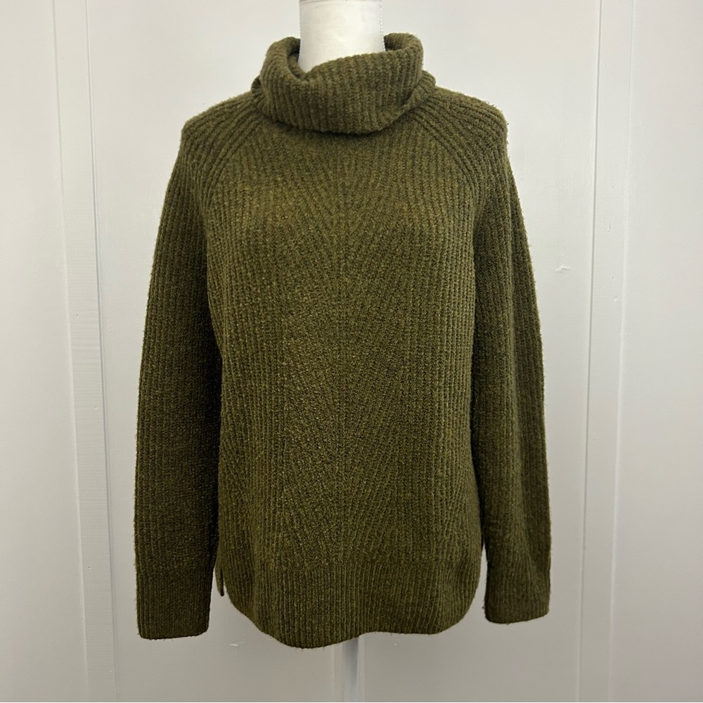 Madewell womens turtleneck wool blend sweater size M
